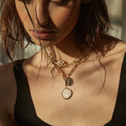 RIVER Necklace - Gold & Pearls