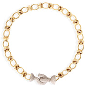 CHIARA Necklace - Gold with Silver