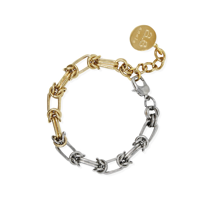 ZION Bracelet - Gold & Silver