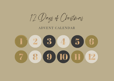 12 DAYS OF CHRISTMAS: BY ALONA ADVENT CALENDAR
