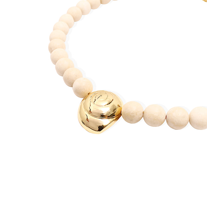 SYBILL Necklace - Stone and Gold