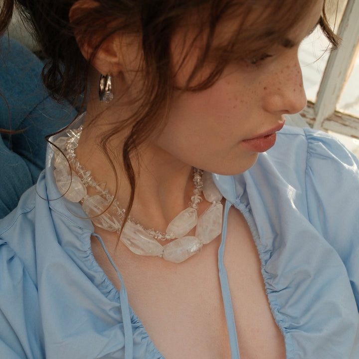 CARLY Necklace - Quartz