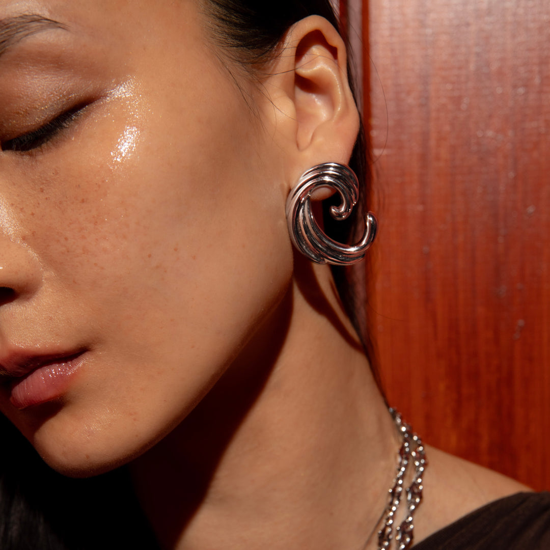 TIDES Earrings - Silver