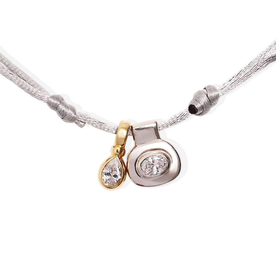 ANAIS Necklace - Gold and Silver