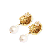ATHENA PEARL Earrings - Gold