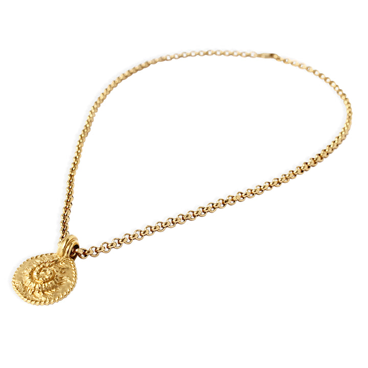 AMMONITE Necklace - Gold