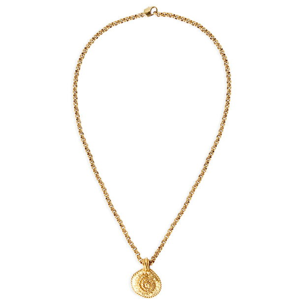 AMMONITE Necklace - Gold