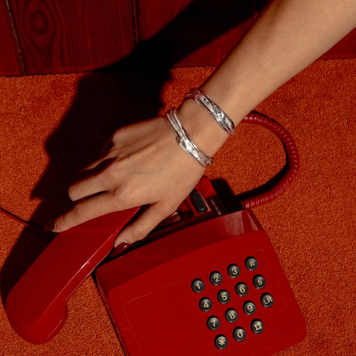 CAMILLA Bangle - Silver