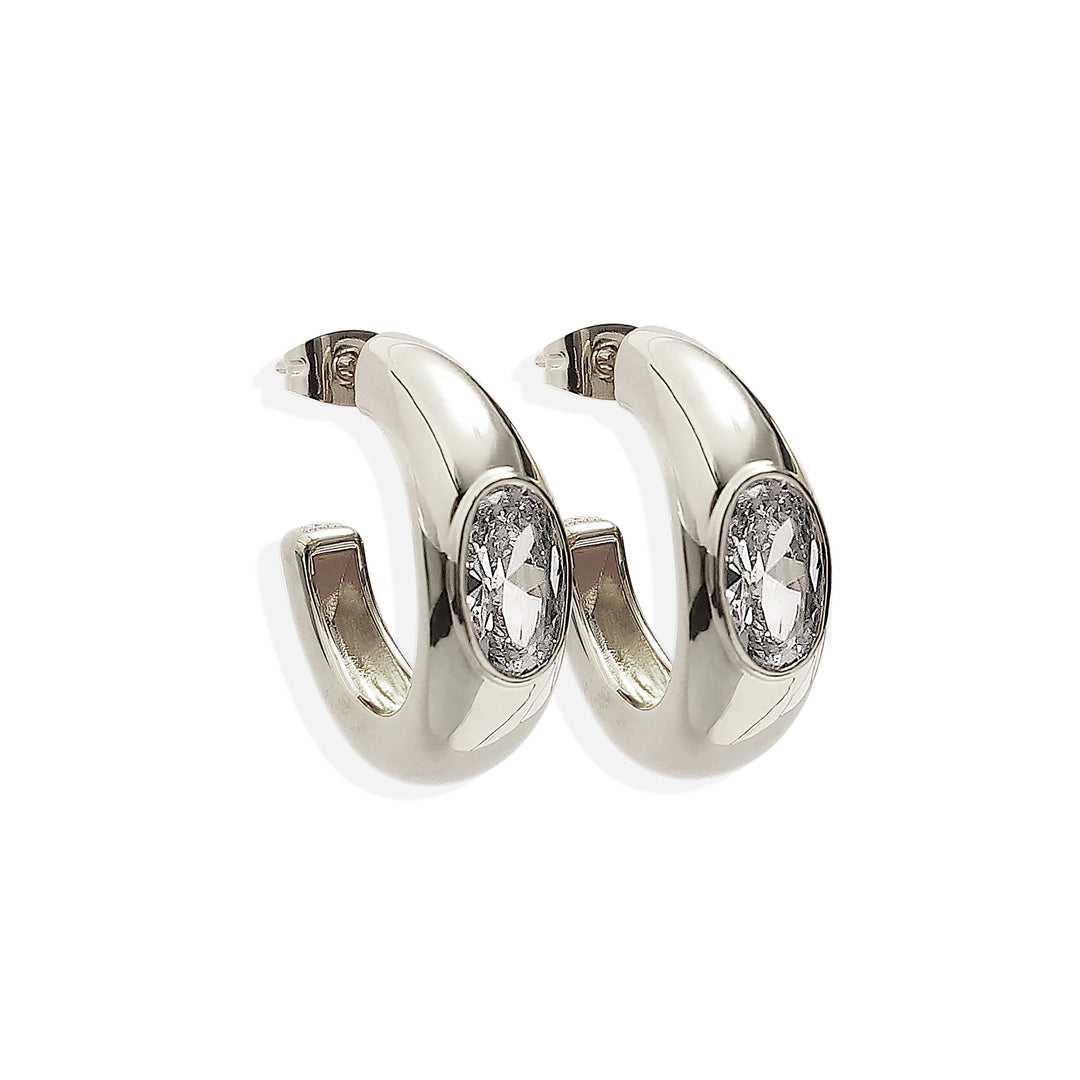 BELLE Earrings - Silver