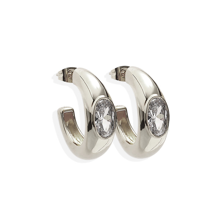 BELLE Earrings - Silver