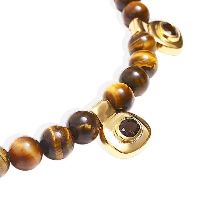 BERNADETTE Necklace - Tiger's Eye