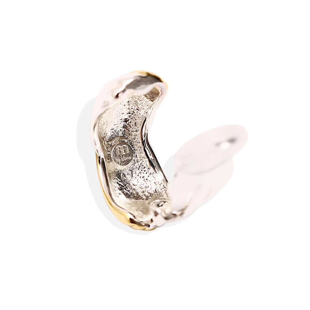 COROLLA Earrings - Silver and Gold