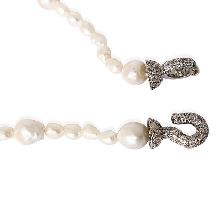 CHIARA PEARL Necklace - Pearls with Silver