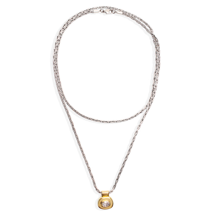 CLEMENCE Necklace - Gold and Silver