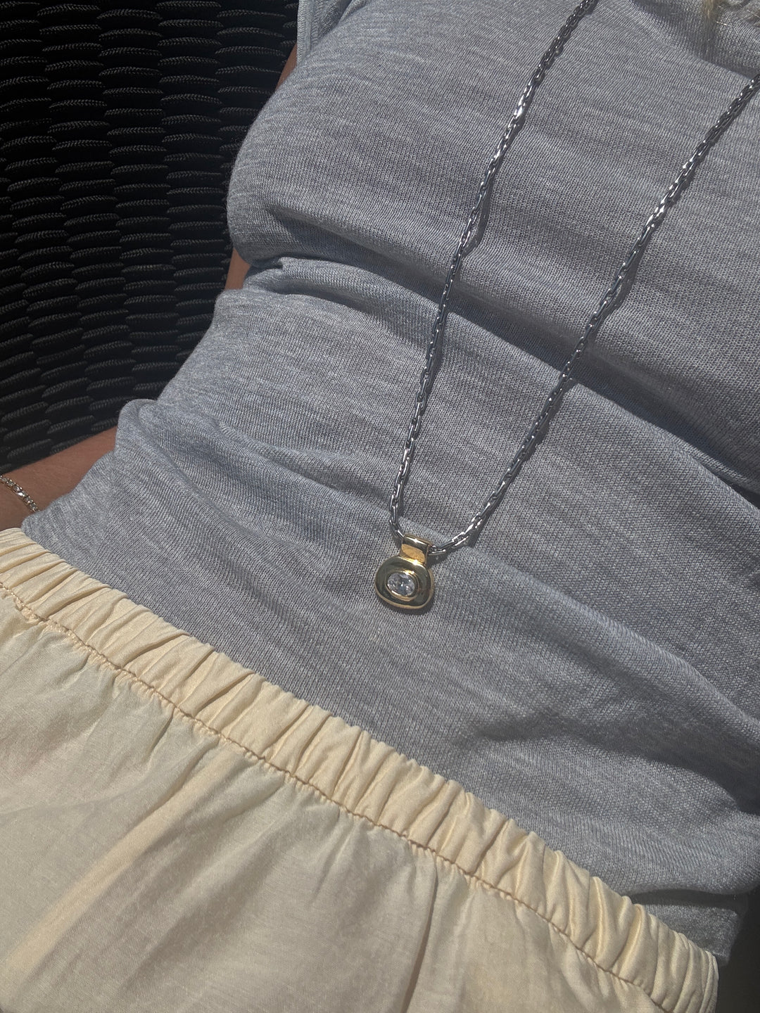 CLEMENCE Necklace - Gold and Silver
