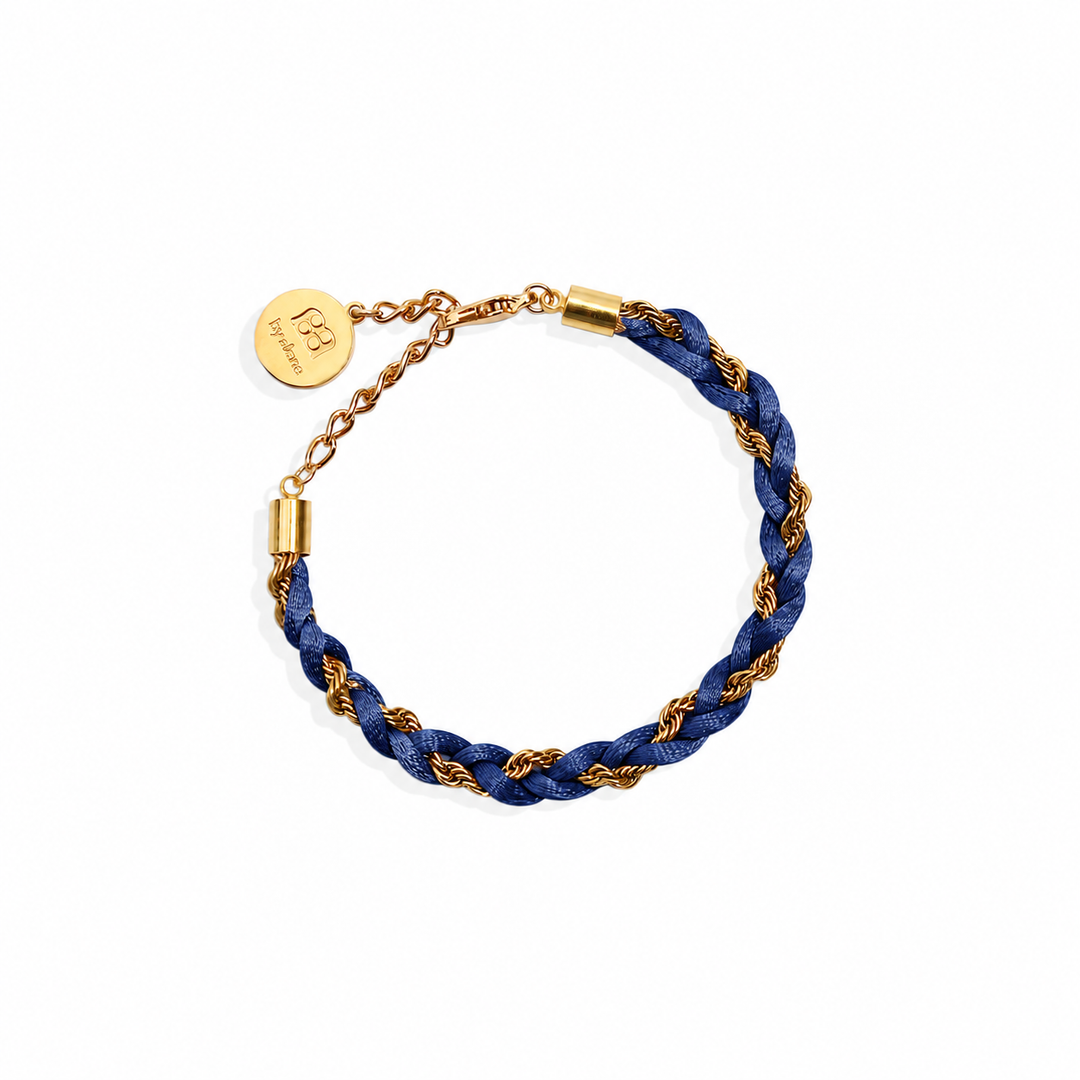 GISELLE Bracelet - Gold and Midnight