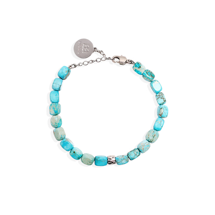 DUNAWAY Bracelet - Turquoise and Silver