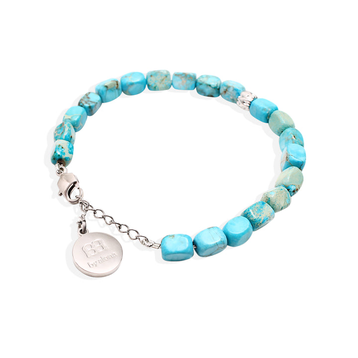 DUNAWAY Bracelet - Turquoise and Silver