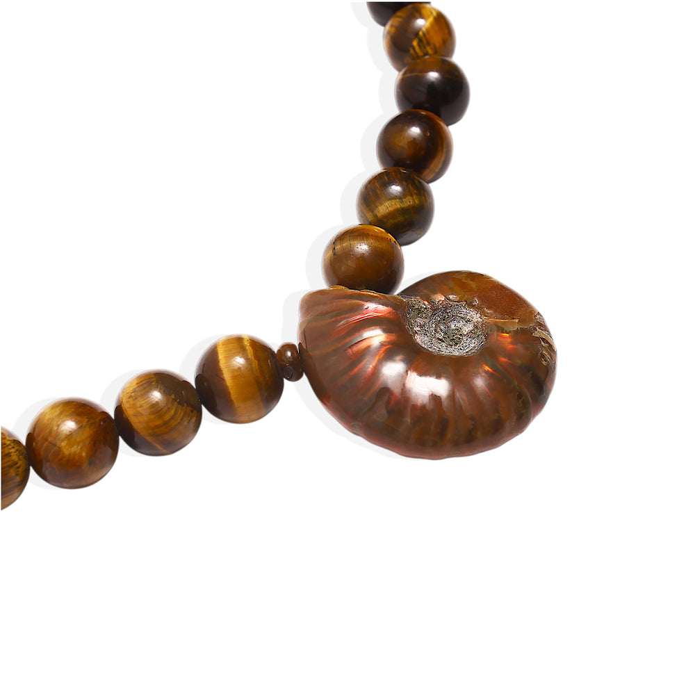 ELISE Necklace - Tiger's eye
