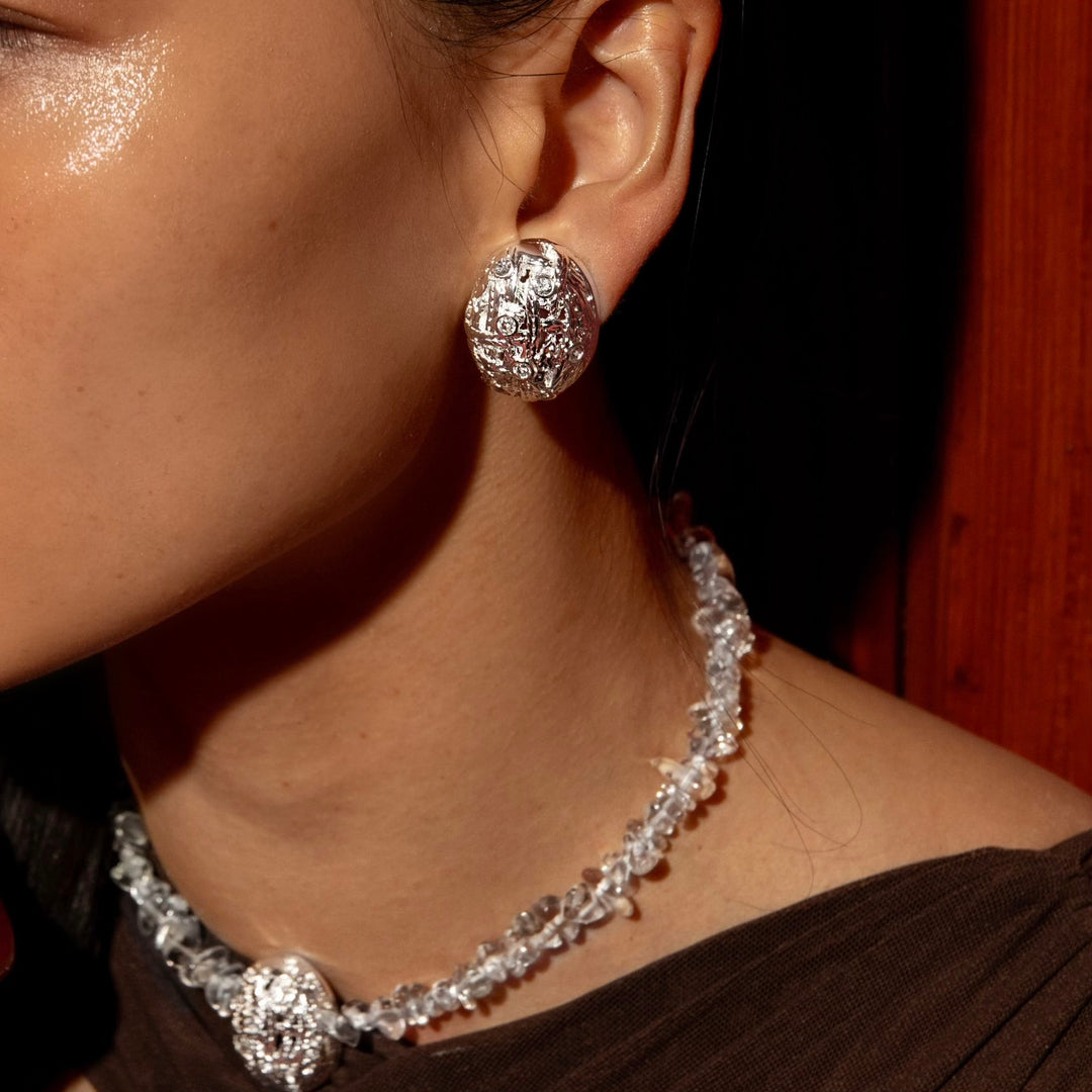 DARLA Earrings - Silver