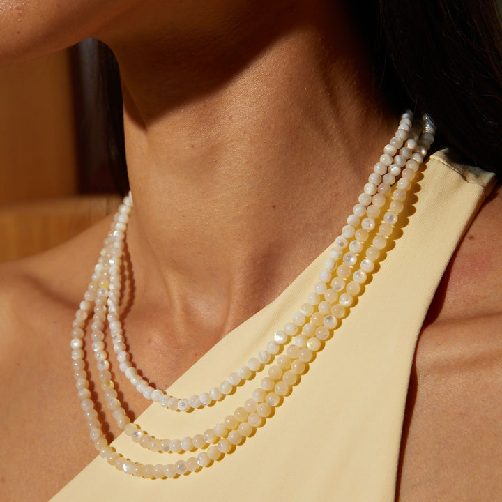 HALO Necklace - Mother of Pearl