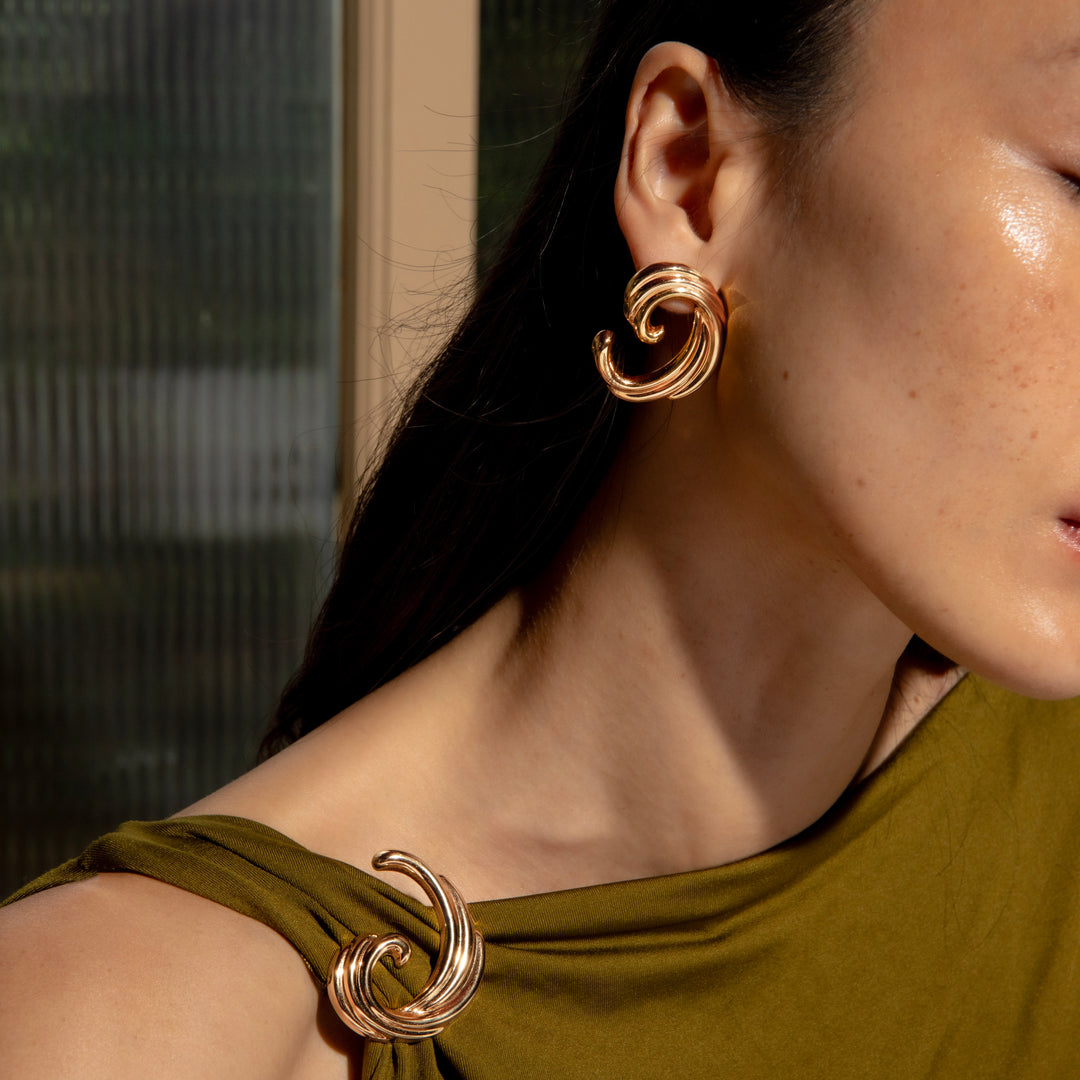 TIDES Earrings - Gold