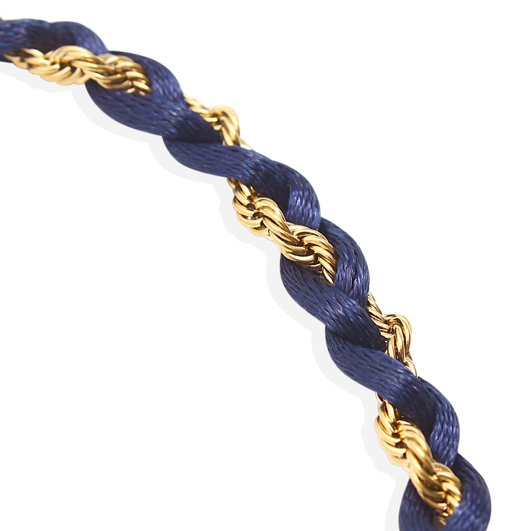 GISELLE Necklace - Gold and Midnight (Pre-Order)