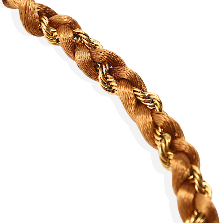 GISELLE Necklace - Gold and Tobacco (Pre-Order)