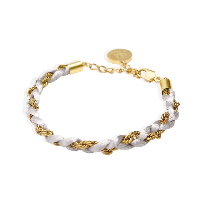 GISELLE Bracelet - Gold and Frost