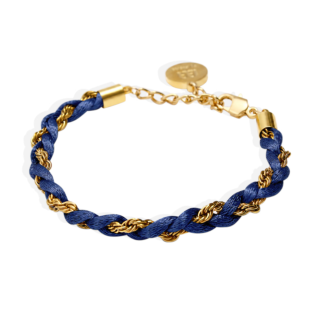 GISELLE Bracelet - Gold and Midnight