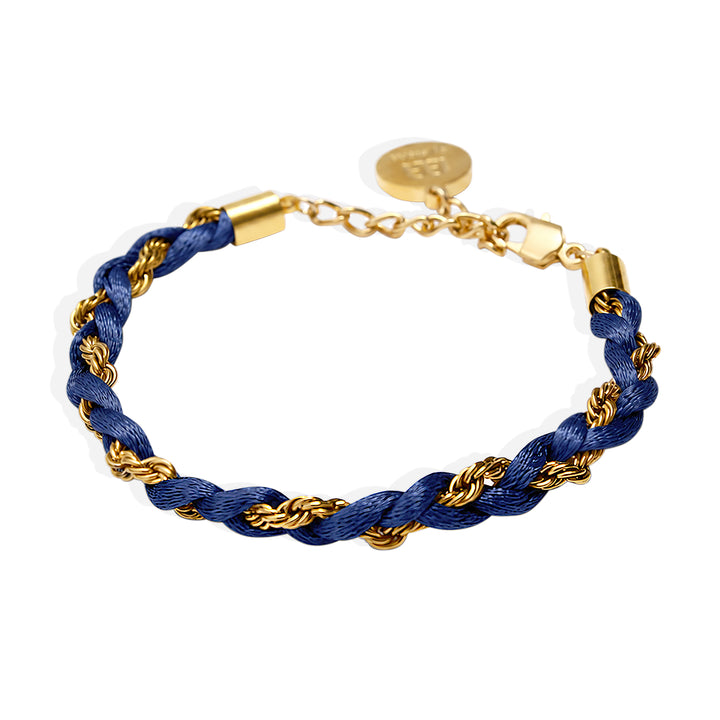 GISELLE Bracelet - Gold and Midnight