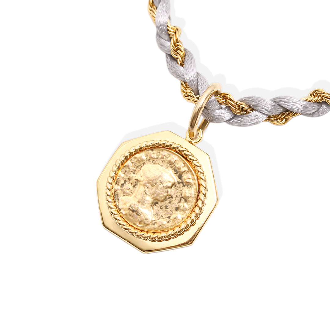GISELLE Necklace - Gold with Frost
