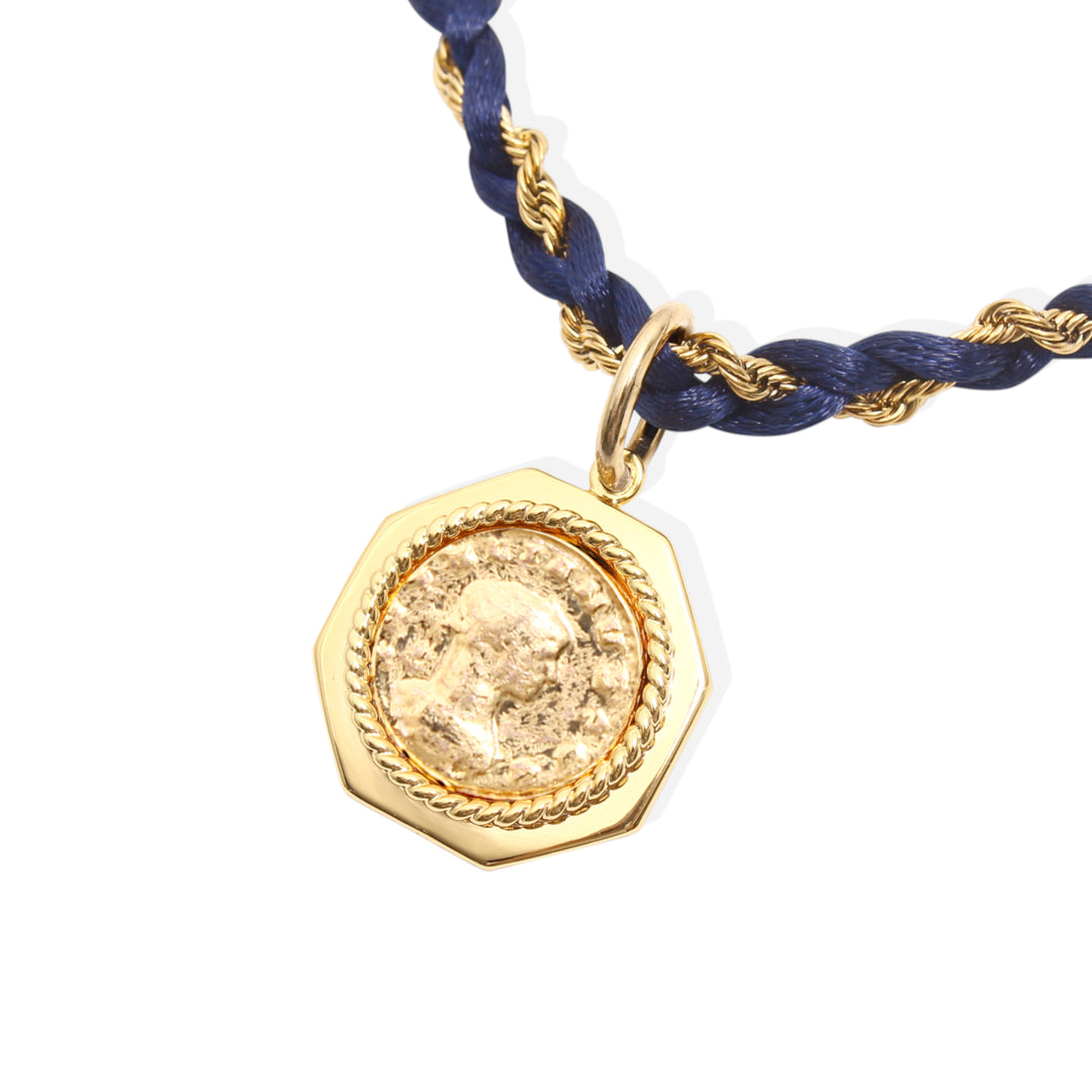GISELLE Necklace - Gold and Midnight (Pre-Order)