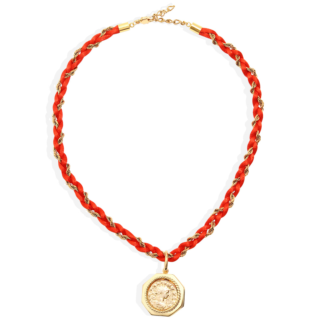 GISELLE Necklace - Gold and Midnight (Pre-Order)