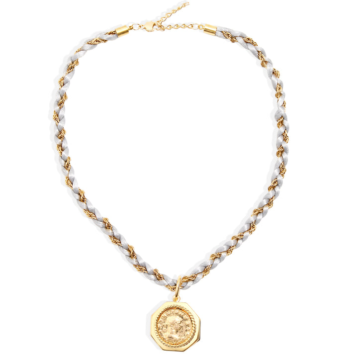 GISELLE Necklace - Gold with Frost