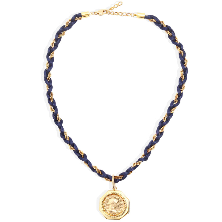 GISELLE Necklace - Gold and Midnight (Pre-Order)