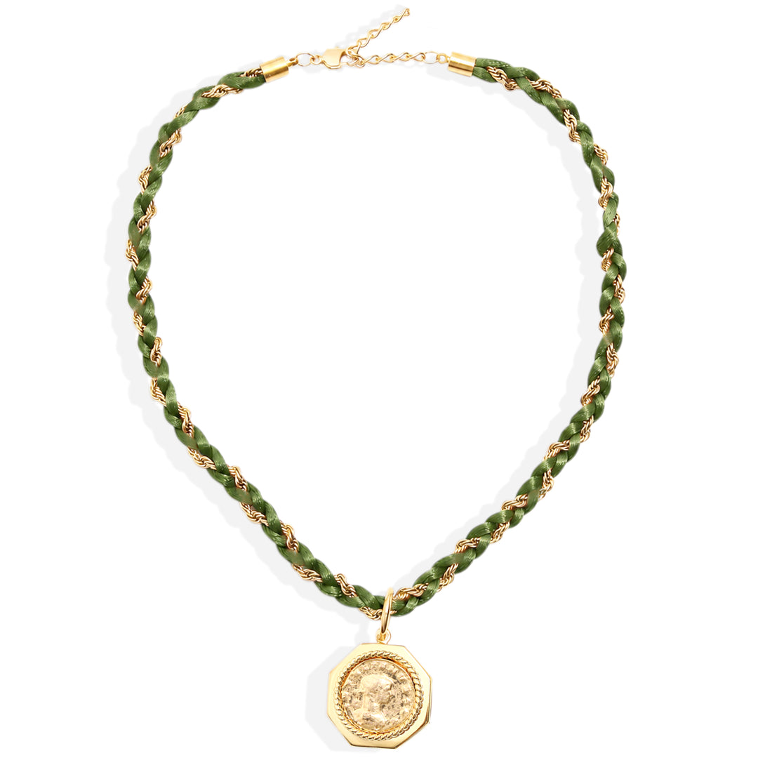 GISELLE Necklace - Gold and Midnight (Pre-Order)