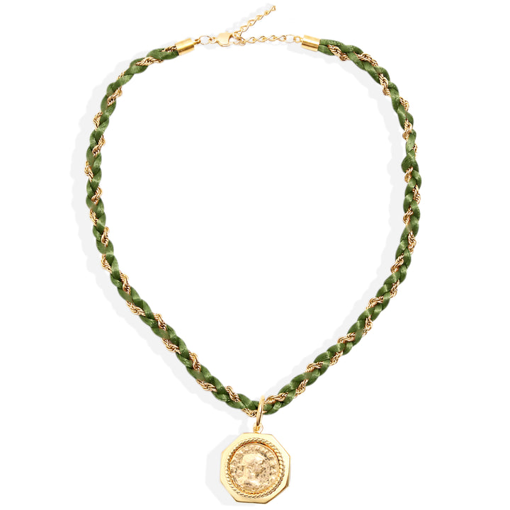 GISELLE Necklace - Gold and Midnight (Pre-Order)