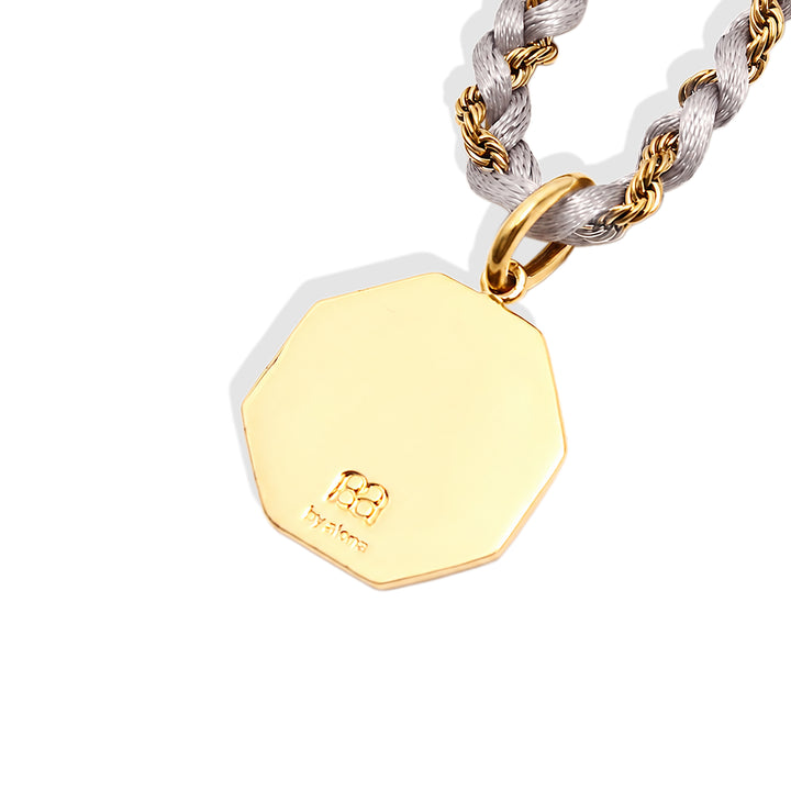 GISELLE Necklace - Gold with Frost