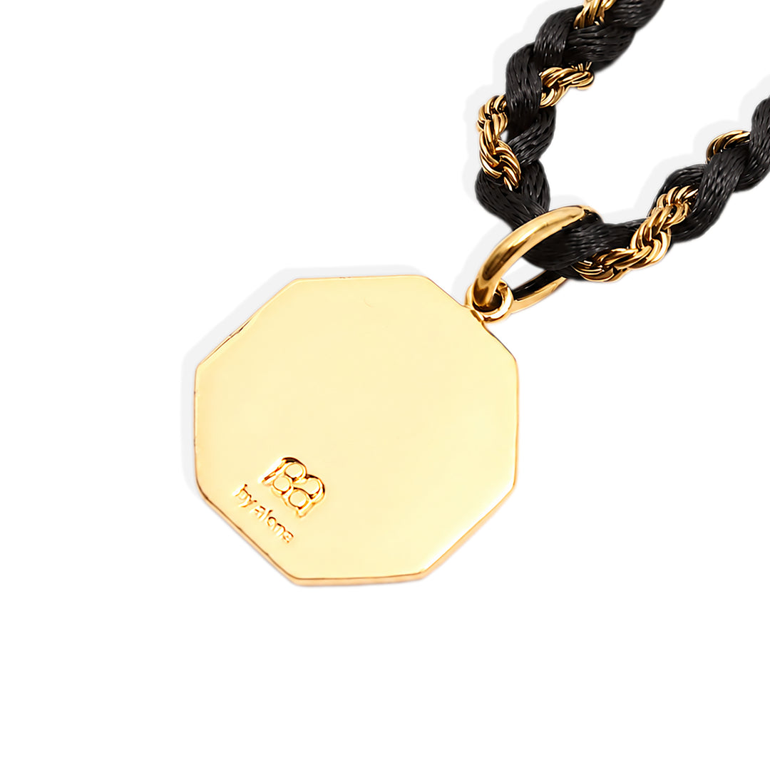 GISELLE Necklace - Gold and Ink