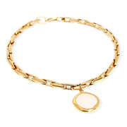 HALLIE Necklace - Gold with Enamel