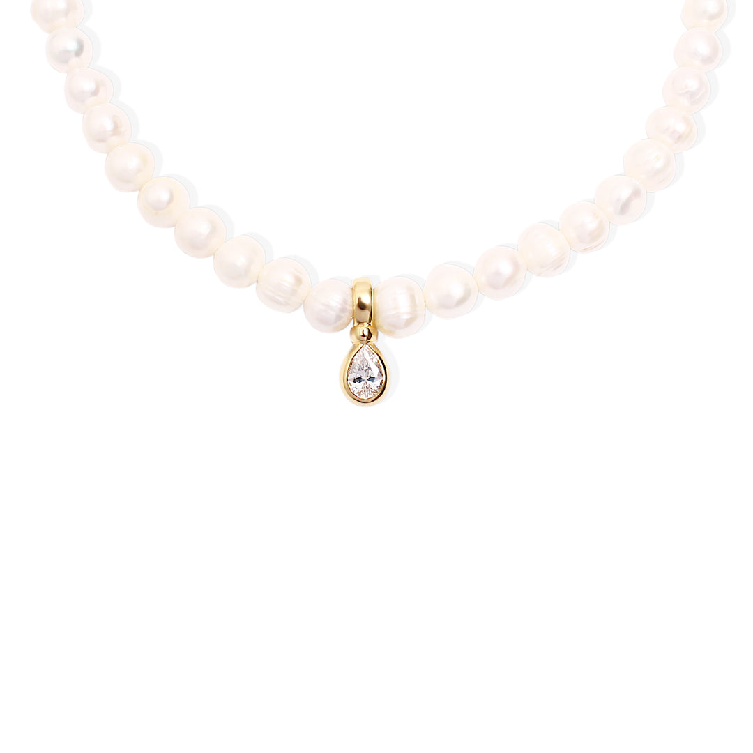 HEAVEN Necklace -  Pearl and Gold (Pre-Order)