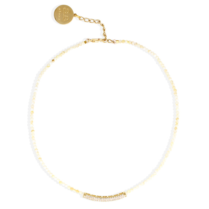 IVIE Necklace - Gold with Shell