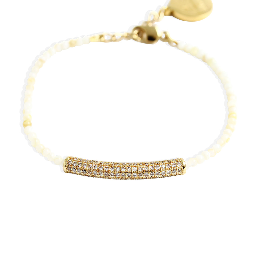 IVIE Bracelet - Gold with Shell