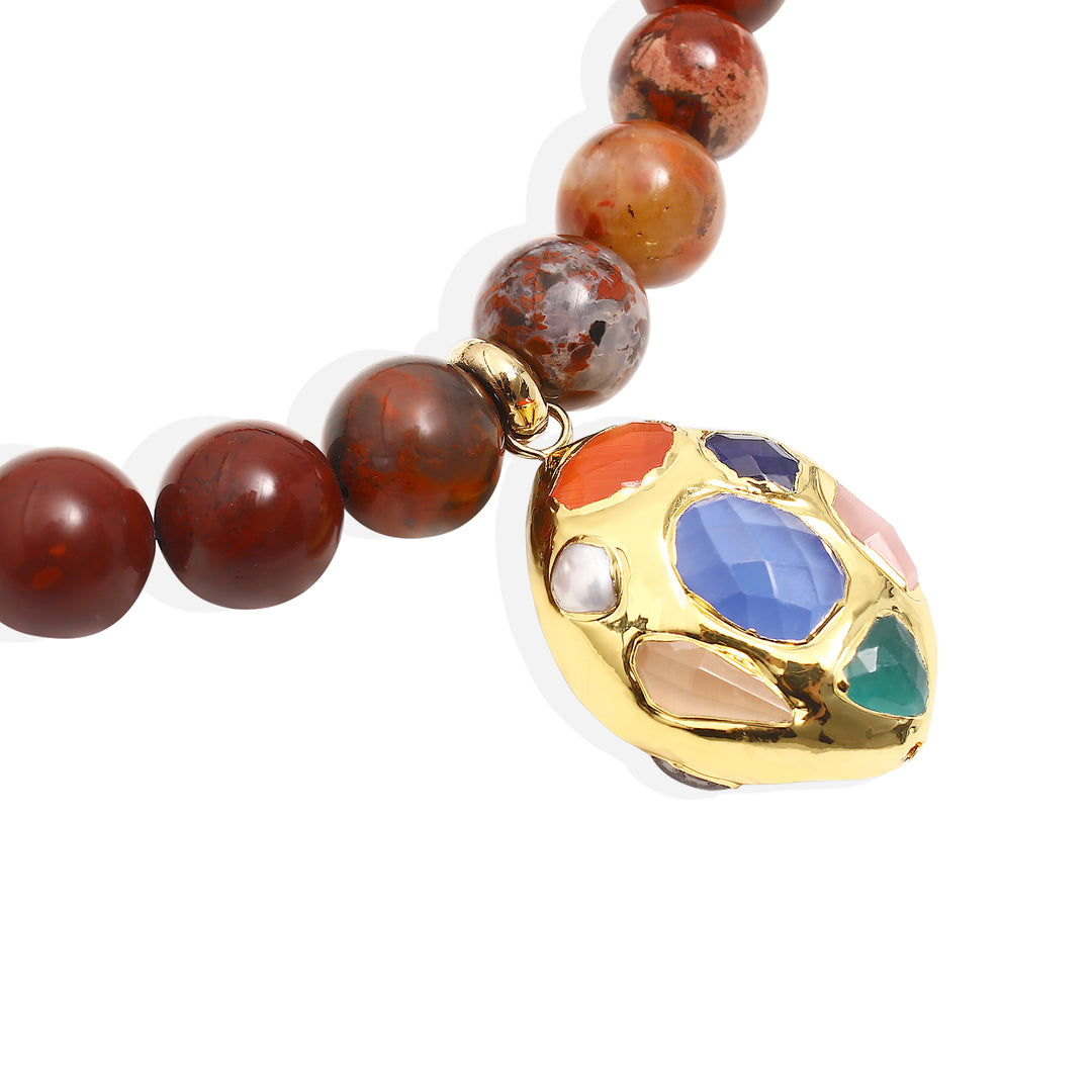 JUNO Necklace - Jasper