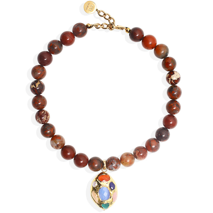 JUNO Necklace - Jasper