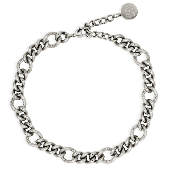 LANA Choker / Double Bracelet - Silver