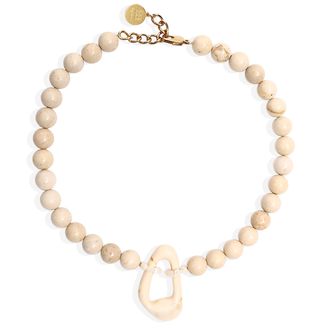 LILY Necklace - River Stone