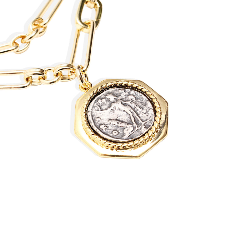 LUCIENNE Necklace - Gold and Citrine
