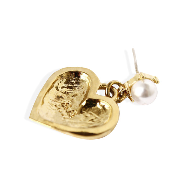 SADIE Earrings - Gold with Pearl